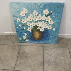 3D Oil Pastel Painting Wall Decor Canvas New 