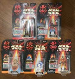 Episode 1 Star Wars Action Figures 