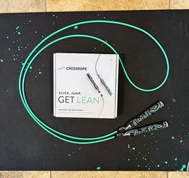 Crossrope jumprope and mat - like new