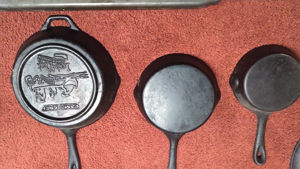 Cast Iron Cookware Cabela's Lodge Emeril American Camper Lewis And