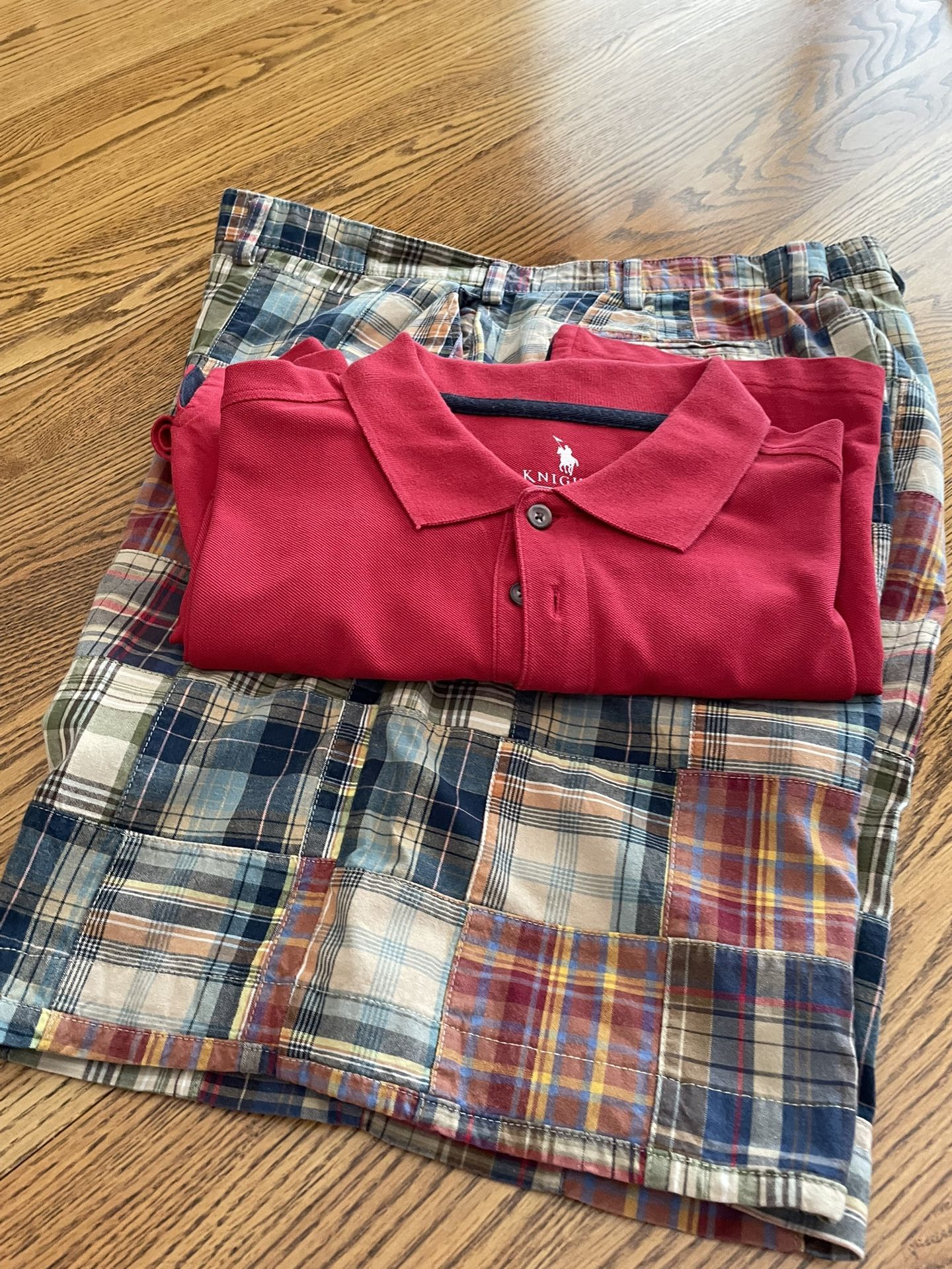 Men’s Shorts and  Shirt