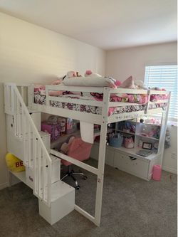 Desk Bunk Bed