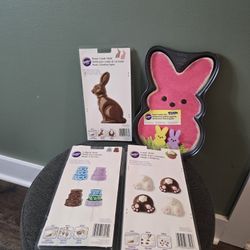 Molds and Cookie baking pans, new