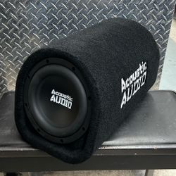 Acoustic Audio ACA8T 8” Loaded Car Audio Subwoofer 