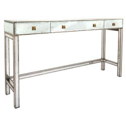 Safavieh Madolyn Silver Eglomise Console Table