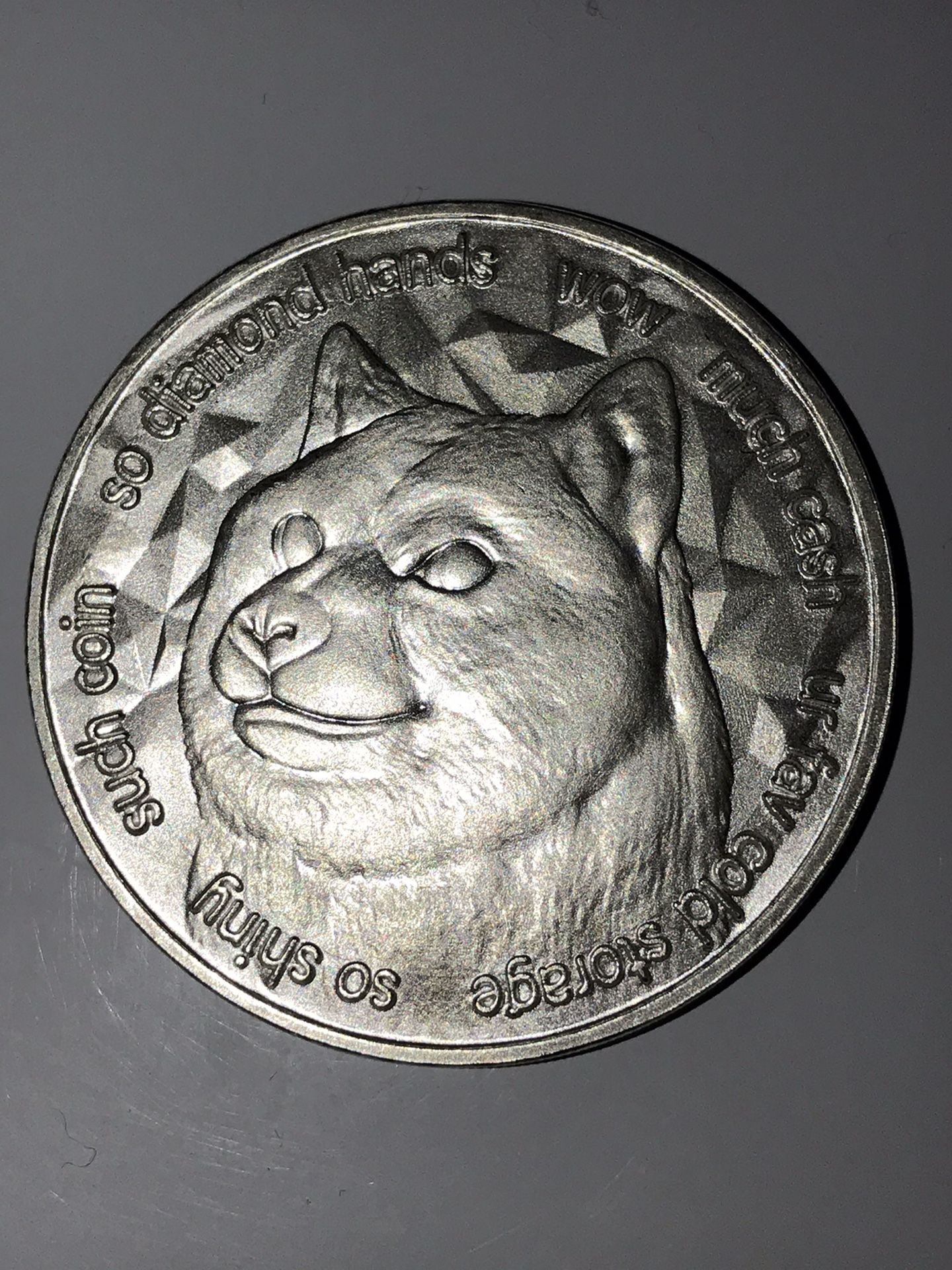 1 OZ silver Dogecoin