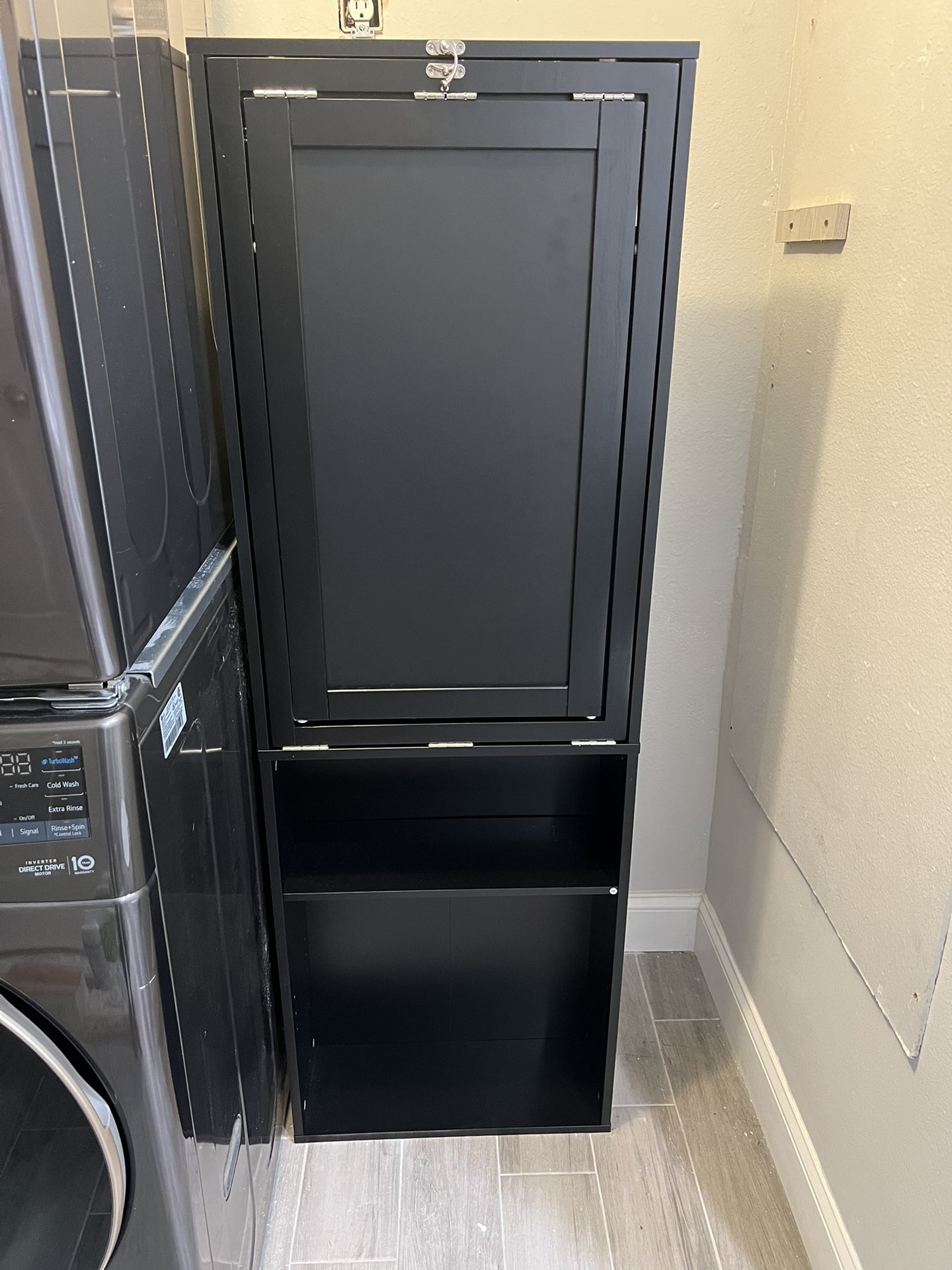 Fold Out Desk with Convertible Cabinet