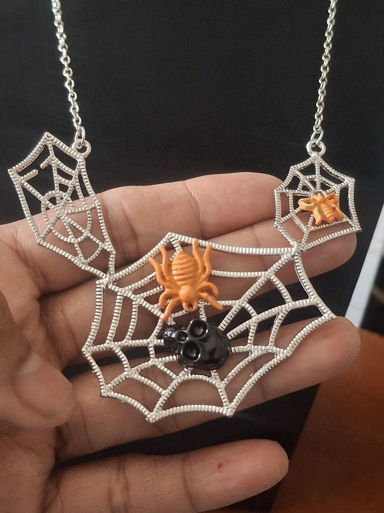 Spider Pendant Necklace