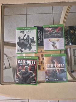 Xbox One S 500GB/1TB White + 5 Physical Games Bundle (Factory Reset & Tested)
​💵 Precio (Price)
​$135 (o $140 para dejarte margen de negociación y ce