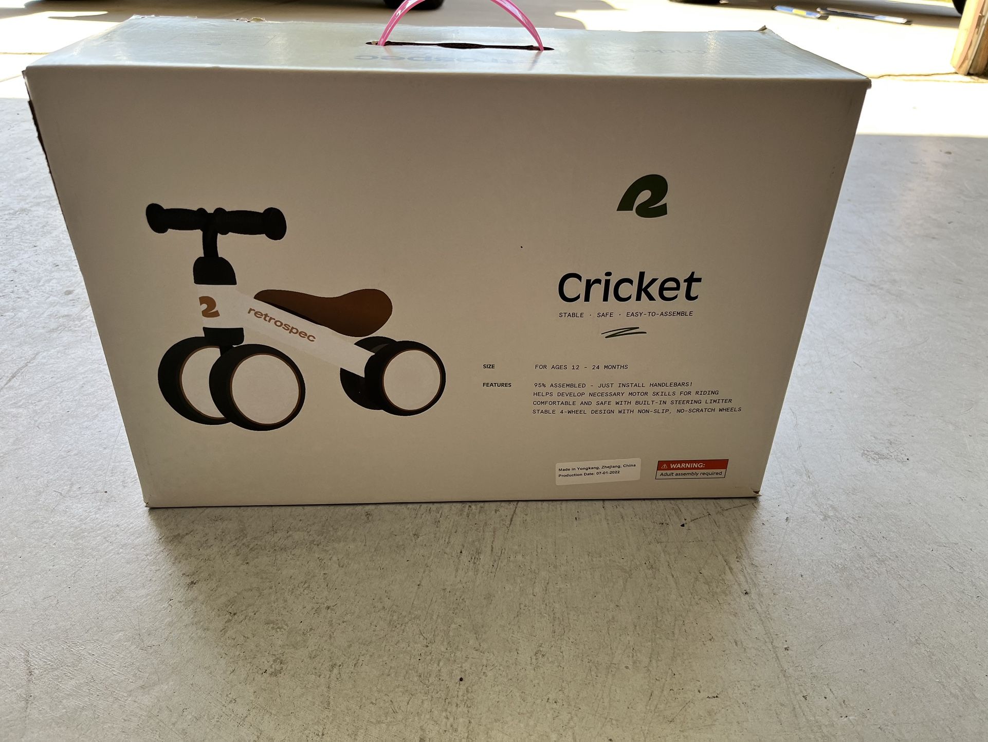 Cricket Balance bike