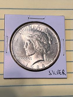 1923 Peace Silver Dollar Coin