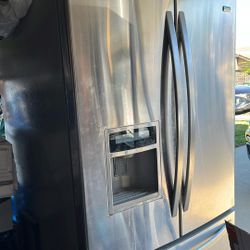 For Sale As Is Kenmore Elite With Bottom Freezer And Double Doors