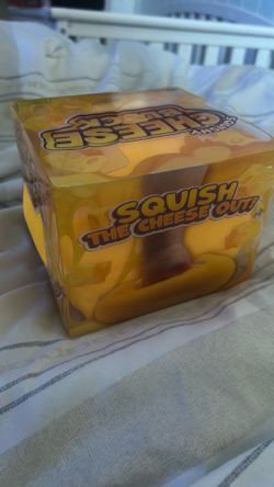 Cheese squishy new in box