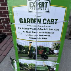 Brand New - Expert Gardener Landscaping Plant and Tool Cart 39in