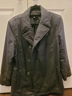 Womens Black Water Repellent Jacket