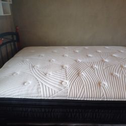 Full Size Bed Frame and Mattress!!!!!