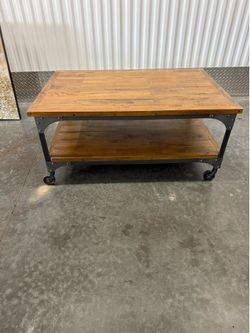 Coffee Table  Farmhouse  | Style Name is Aiden | Retail l Price $289 | Mango Wood | Nice Condition