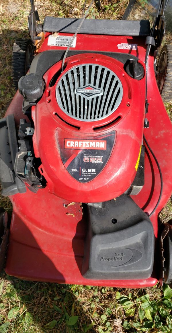 190 cc craftsman & Briggs & Stratton motor/lawnmower for Sale in Warren ...