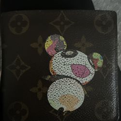 Louis Vuitton X Takashi Murakami Panda Wallet