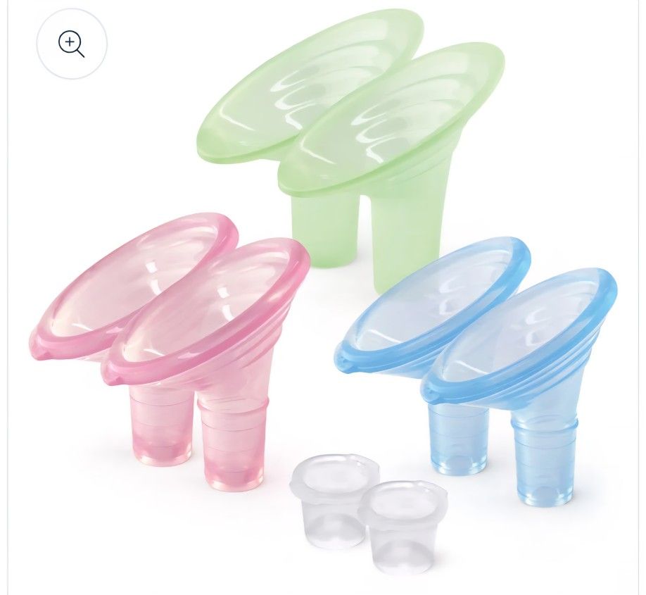 Pumping Pals Breast Pump. Flanges Are