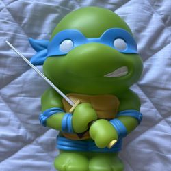 Teenage Mutant Ninja Turtles Leonardo Piggy Bank – Used