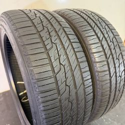 215 45 18  Sumitomo HTR A/S P03  - 2 Used Tires 70%-80% Life 