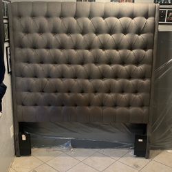 Queen Head Board, Foot Board And Rails 