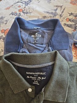 Hollister & Banana Republic Polo Shirts Bundle