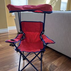 Ozark Trail Kids Canopy Chair with Safety Lock (125 lb. Capacity, Red
