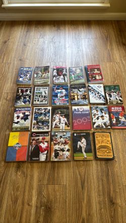 MLB Old Media Guides. Various mlb teams.