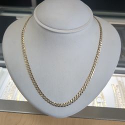 14k Solid Gold Cuban Links Necklace 13.7 Grams 26 Long Layway Available 10% Down If You Interested Please Make Sure You Ask For Maribel Thank You 