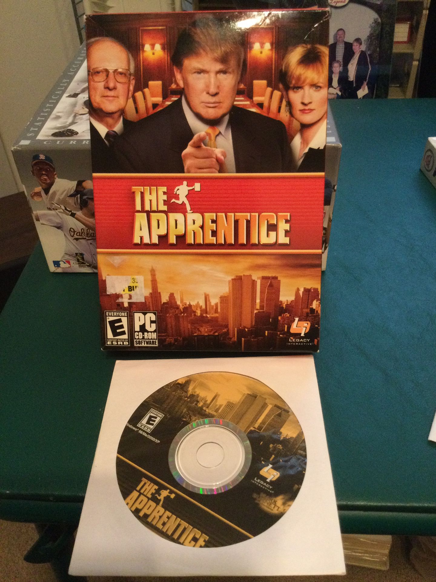 Donald Trump "The Apprentice" CD PC Computer Game - Excellent Condition