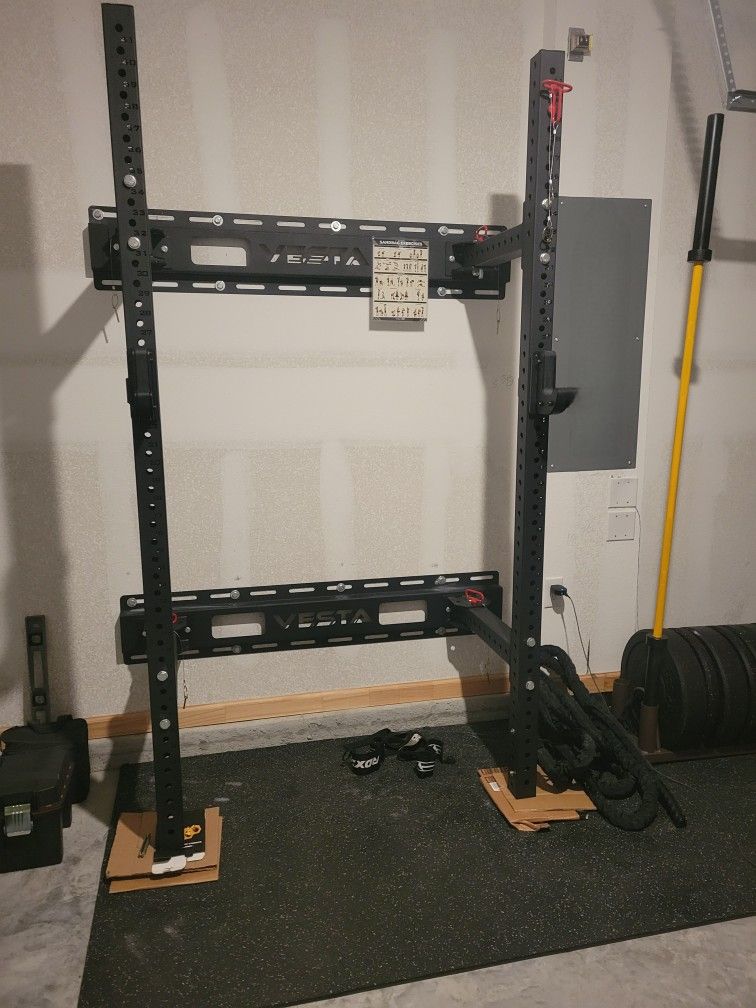Vesta Folding Squat Rack