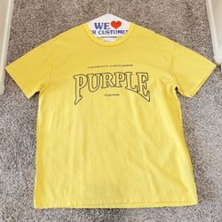 Authentic Men’s Purple Brand Shirt Large 