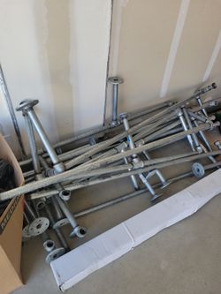 Metal Heavy Duty Closet Rods