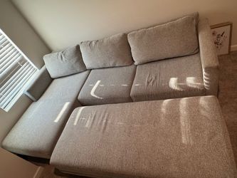 3 seat sectional with ottoman