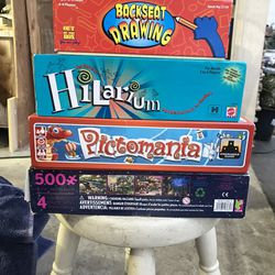 Party Board Games And 4 In One Disney Puzzle