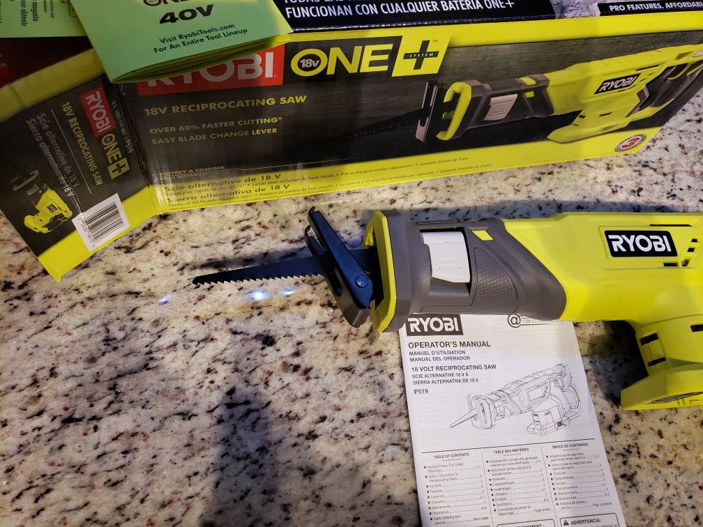 Ryobi 2024 40v sawzall