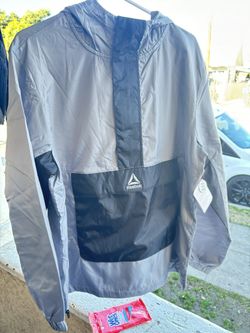 Chamarra Reebok Gris
