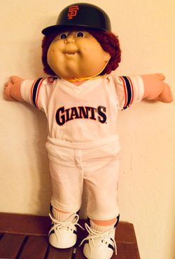 Vintage Giants Cabbage Patch Doll