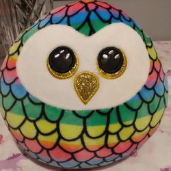 Stuffed Animal Owl Toy By Ty Girls Toys😍
