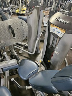 HOIST FITNESS SELECT, PRECOR LEG EQUIP- LEG PRESS, LEG CURL, LEG EXT