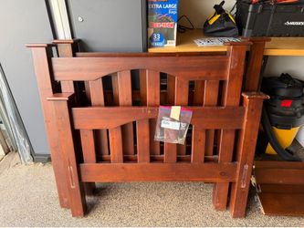 Pair of pottery barn twin beds