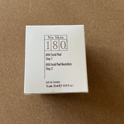 NU SKIN 180 AHA FACIAL PEEL & NEUTRALIZER Two Step Kit Anti-Aging