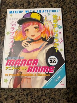 Rude Cosmetics Manga Anime Eyeshadow Palette Book 2A