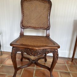 Antique Cane Chair 