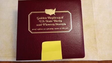Golden ,  US State Birds & Flowers Stamps