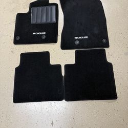 Genuine Nissan Carpeted Floor Mats - 4 Piece Set for Rogue 2020-2024 - T99E2-6RR0B - New