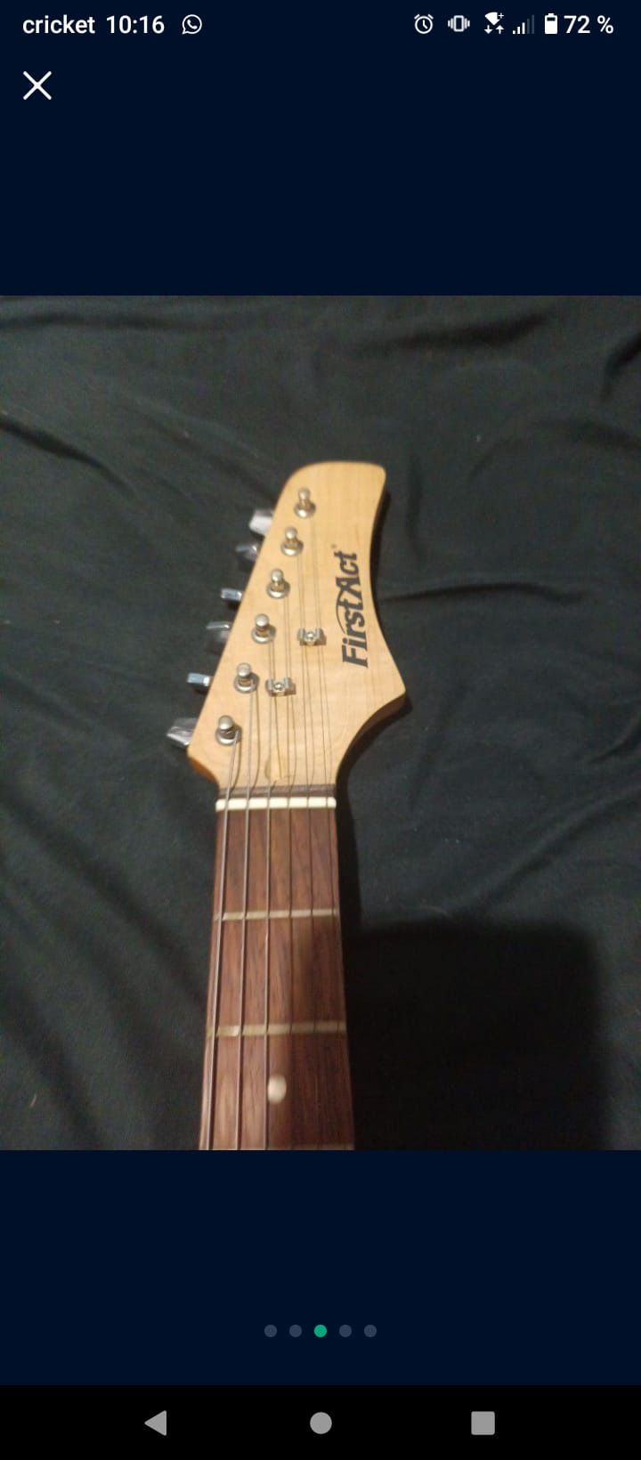 First act S-Type Electric Guitar $80 Or Best Offer