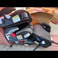 4 Graco Toddler Car Seats (Backless + Comes with Cup Holder)
